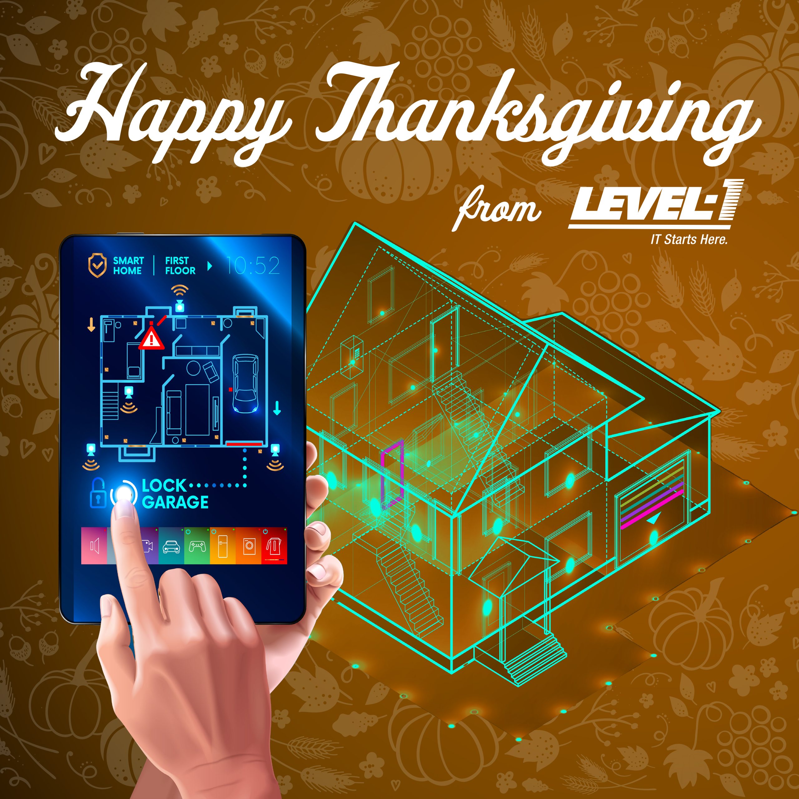 Happy Thanksgiving from Level-1!