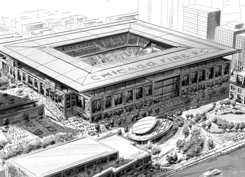 Chicago Fire stadium plans revealed for $650 million facility in Chicago